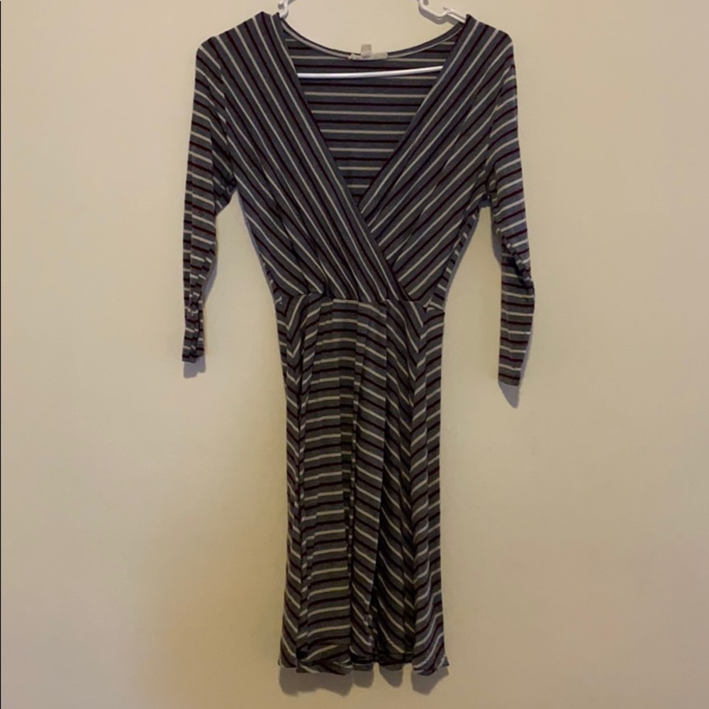Long Sleeve Striped Dreas